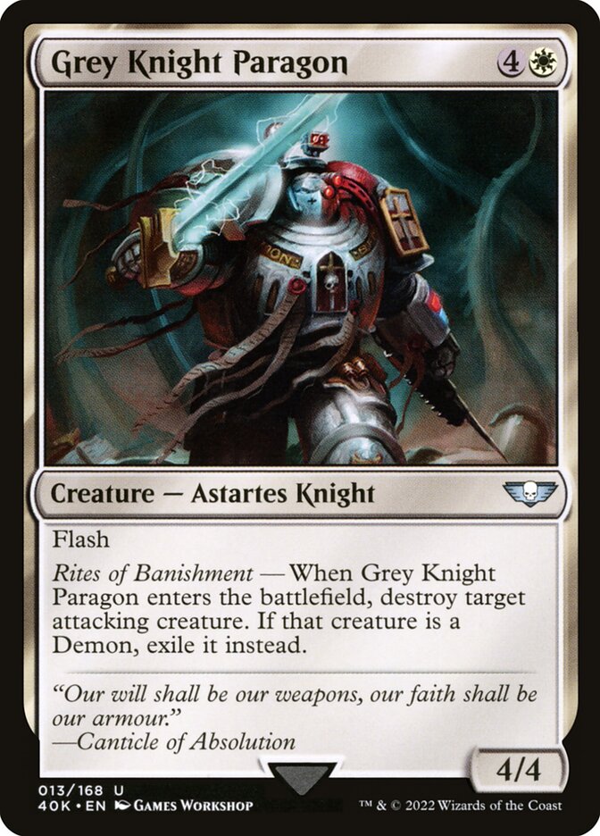 Grey Knight Paragon (13) - Warhammer 40,000 Commander (40K)