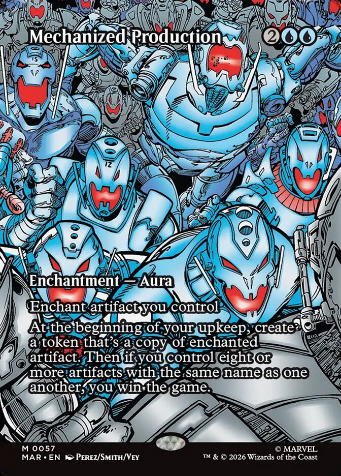 Mechanized Production (57) - Marvel Universe (MAR)