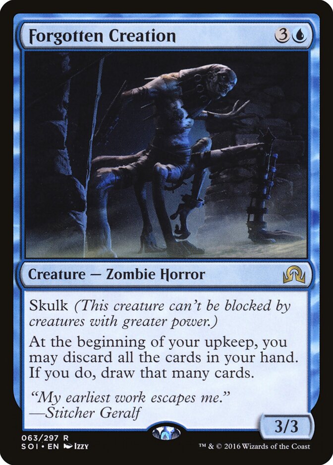 Forgotten Creation (63) - Shadows over Innistrad (SOI)