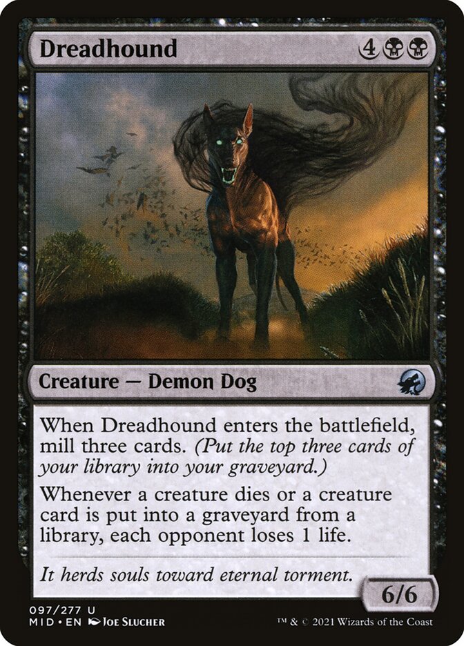 Dreadhound (97) - Innistrad: Midnight Hunt (MID)