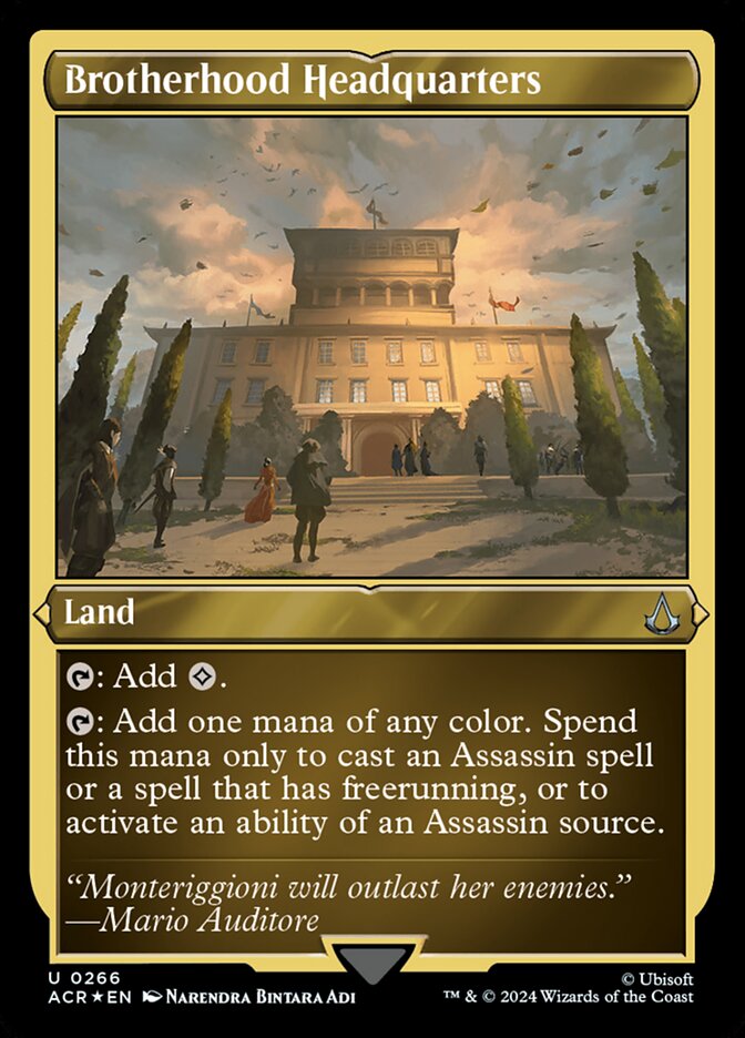 Brotherhood Headquarters (266) - Assassin's Creed (ACR)