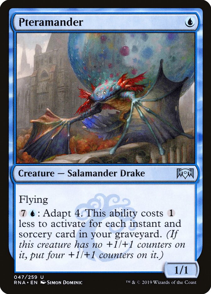 Pteramander (47) - Ravnica Allegiance (RNA)