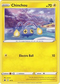 Chinchou (8) - McDonald's Promos 2022 (M22)