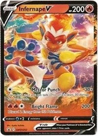 Infernape V - (SWSH252) - SWSH: Sword & Shield Promo Cards (SWSD)