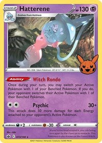 Hatterene (73) - Trick or Trade BOOster Bundle (TTBB)