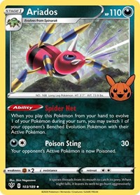 Ariados (103) - Trick or Trade BOOster Bundle (TTBB)