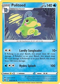 Politoed (32) - SWSH11: Lost Origin (SWSH11)