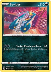 Seviper (116) - SWSH11: Lost Origin (SWSH11)