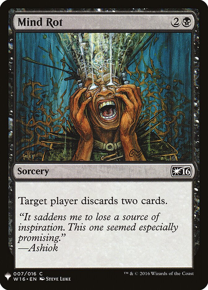 Mind Rot (W16-7) - The List (PLST)