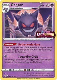 Gengar - SWSH241 (Prerelease) (SWSH241) - SWSH: Sword & Shield Promo Cards (SWSD)
