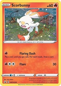 Scorbunny - SWSH244 (Cosmos Holo) (SWSH244) - SWSH: Sword & Shield Promo Cards (SWSD)