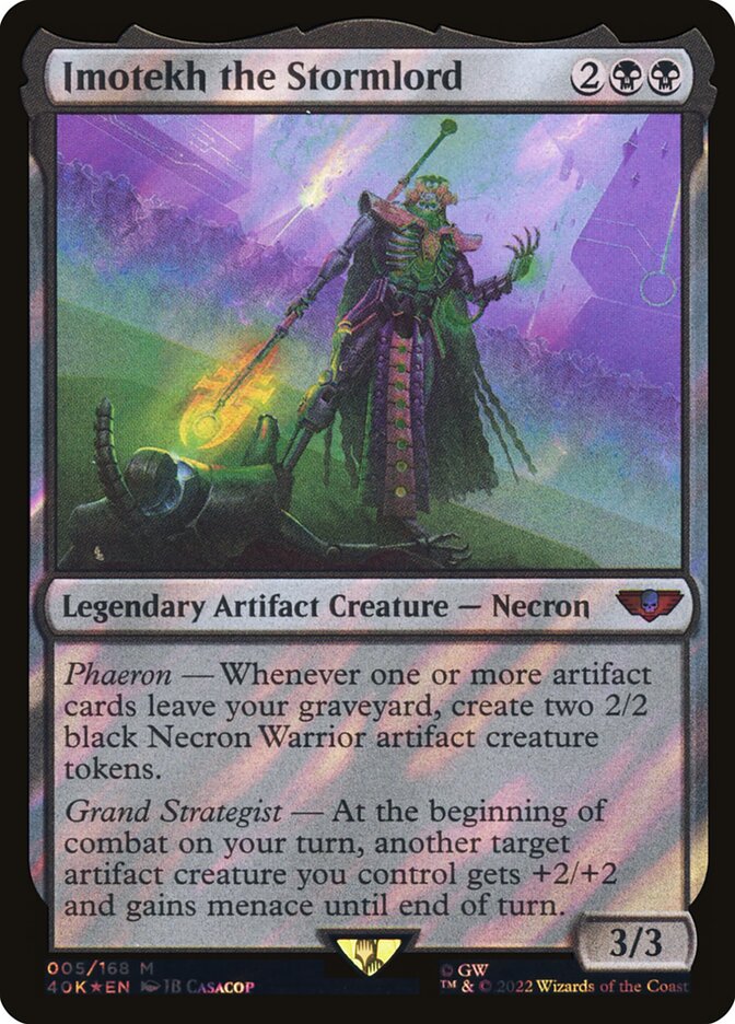 Imotekh the Stormlord (5) - Warhammer 40,000 Commander (40K)