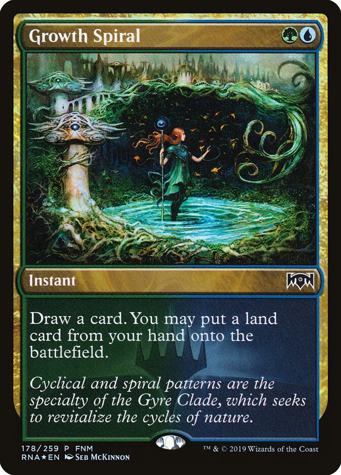 Growth Spiral (178) - Ravnica Allegiance Promos (PRNA)
