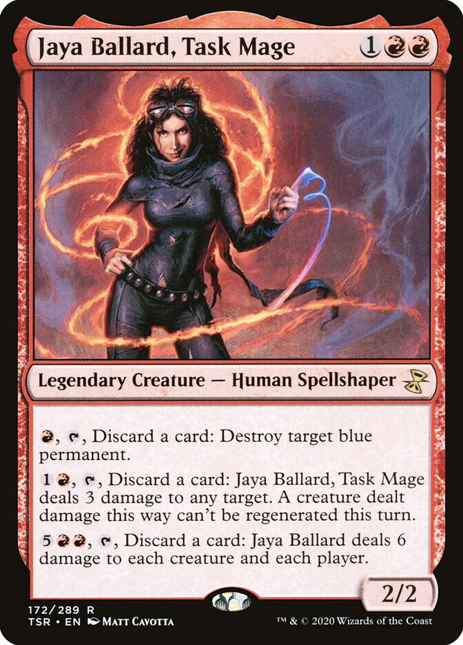 Jaya Ballard, Task Mage (172) - Time Spiral Remastered (TSR)
