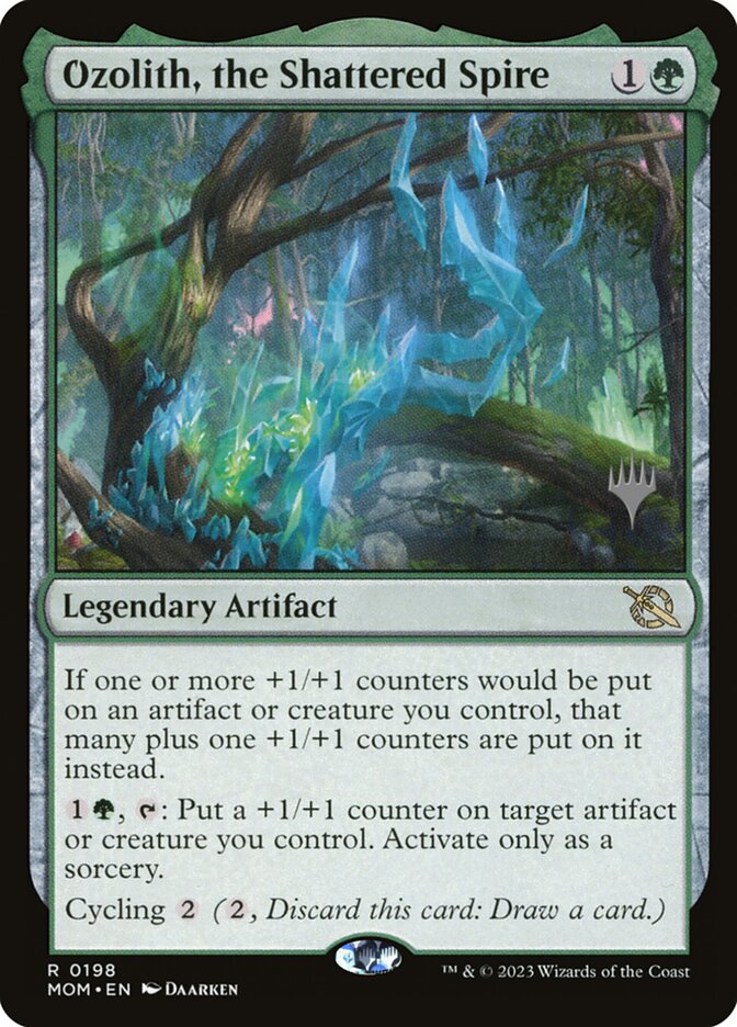 Ozolith, the Shattered Spire (198p) - March of the Machine Promos (PMOM)