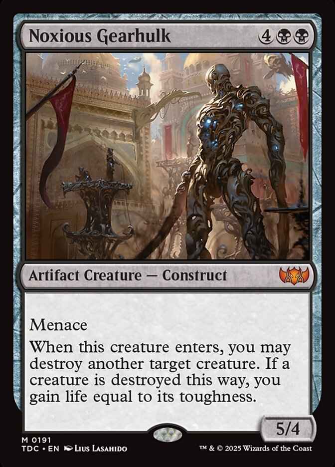 Noxious Gearhulk (191) - Tarkir: Dragonstorm Commander (TDC)