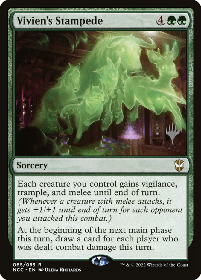 Vivien's Stampede (65p) - New Capenna Commander Promos (PNCC)