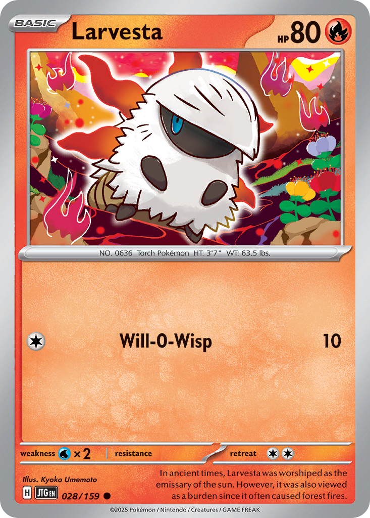 Larvesta (28/159) - Journey Together (JTG)
