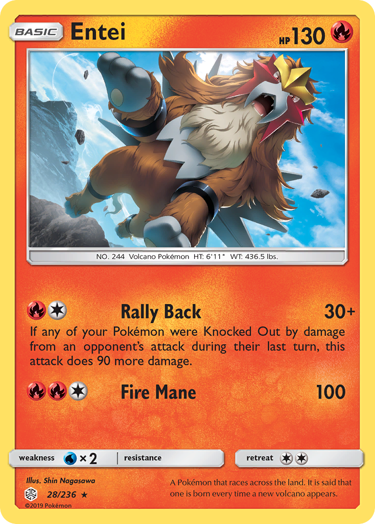 Entei (28/236) - Cosmic Eclipse (CEC)