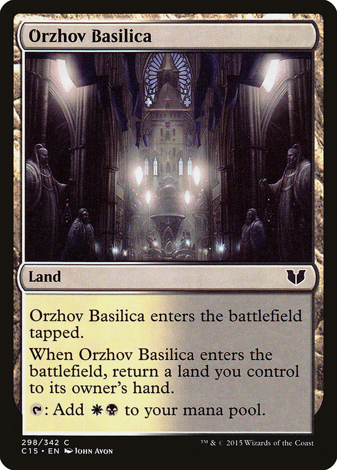 Orzhov Basilica (298) - Commander 2015 (C15)