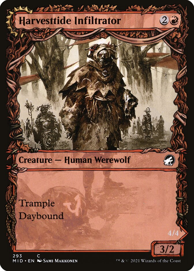 Harvesttide Infiltrator // Harvesttide Assailant (293) - Innistrad: Midnight Hunt (MID)