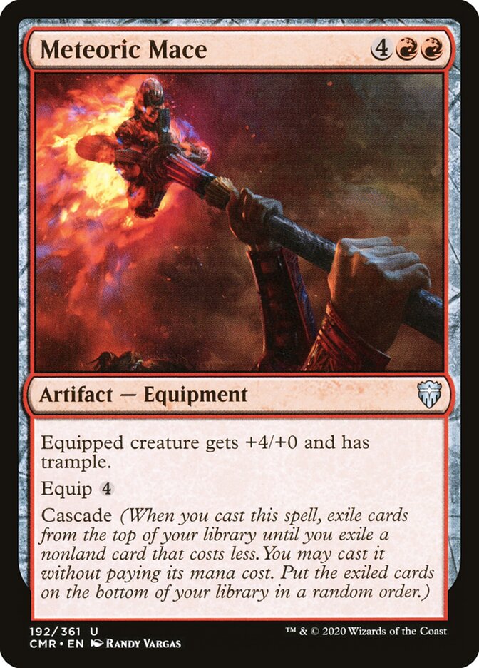 Meteoric Mace (192) - Commander Legends (CMR)