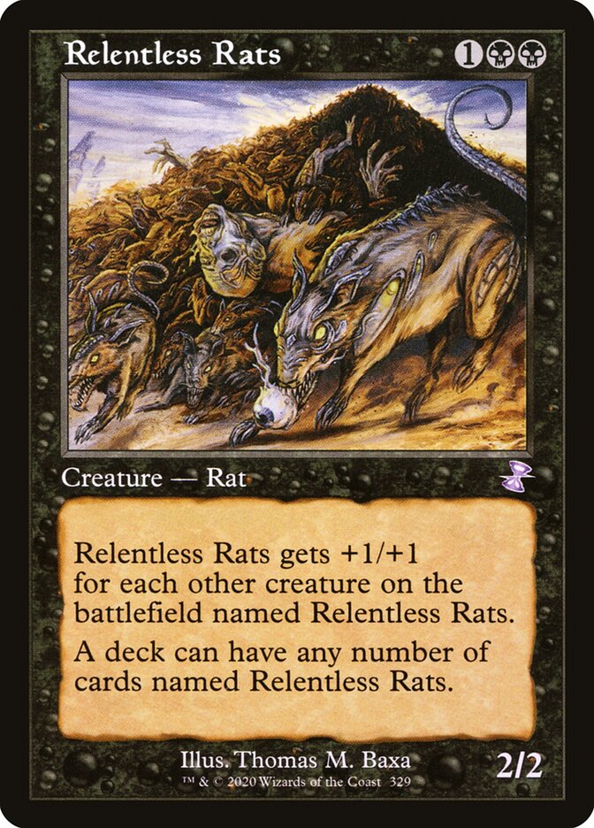 Relentless Rats (329) - Time Spiral Remastered (TSR)