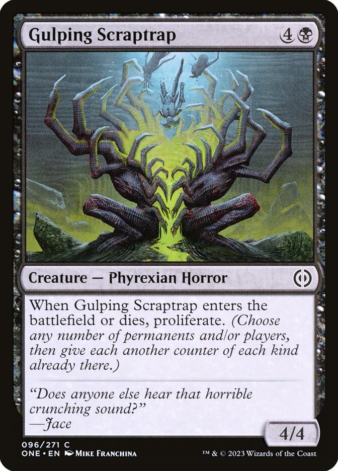 Gulping Scraptrap (96) - Phyrexia: All Will Be One (ONE)