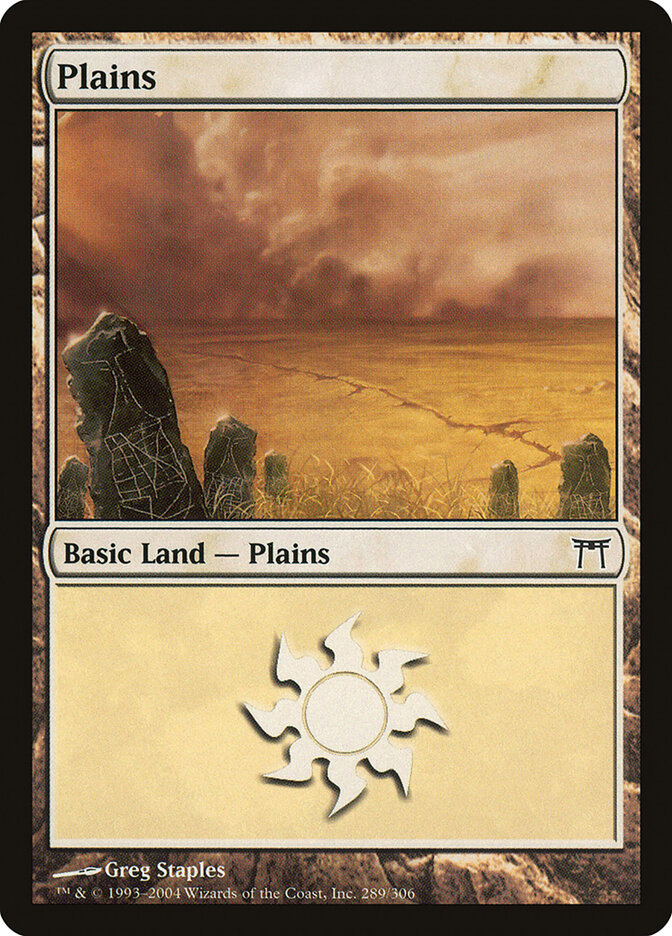 Plains (289) - Champions of Kamigawa (CHK)