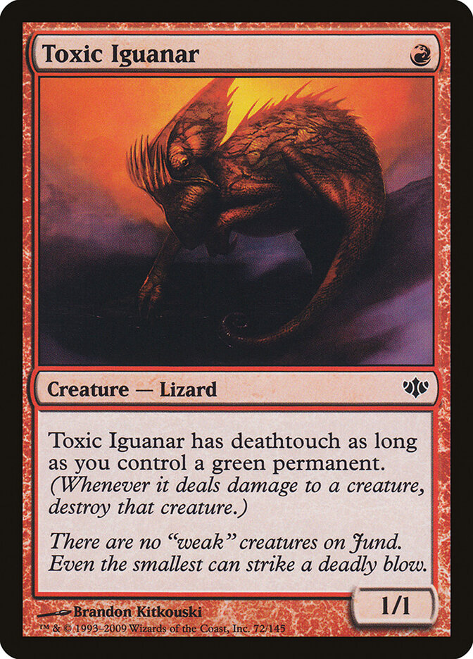 Toxic Iguanar (72) - Conflux (CON)