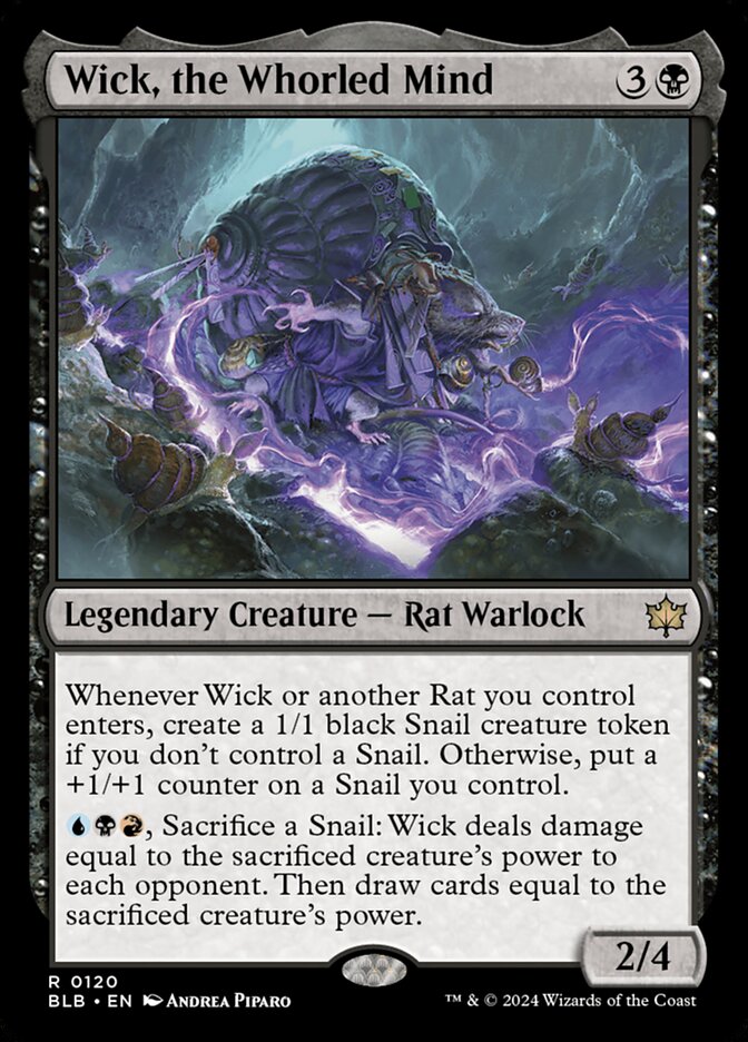 Wick, the Whorled Mind (120) - Bloomburrow (BLB)