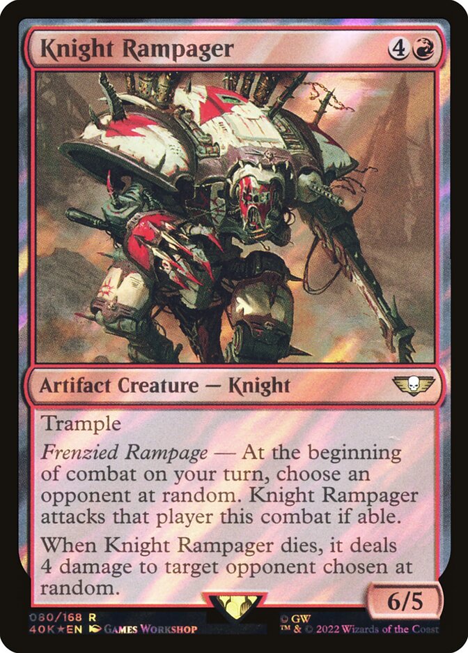 Knight Rampager (80★) - Warhammer 40,000 Commander (40K)