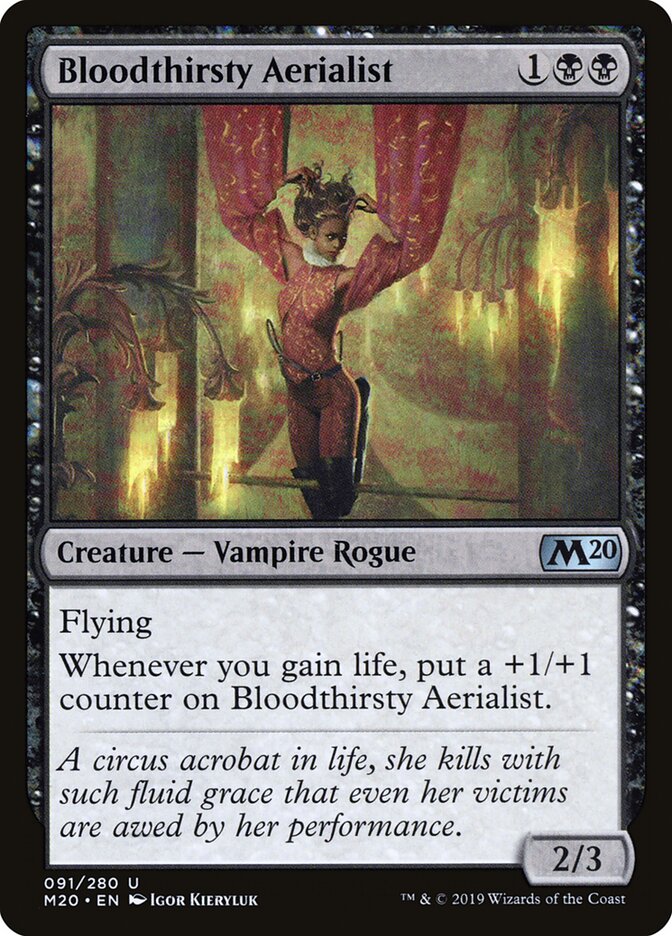 Bloodthirsty Aerialist (91) - Core Set 2020 (M20)