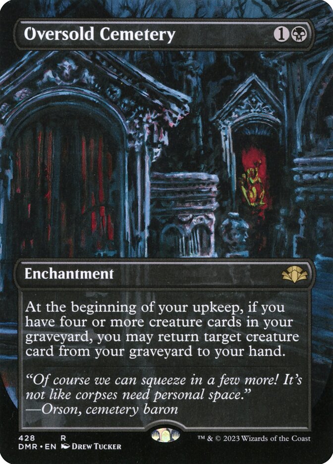 Oversold Cemetery (428) - Dominaria Remastered (DMR)