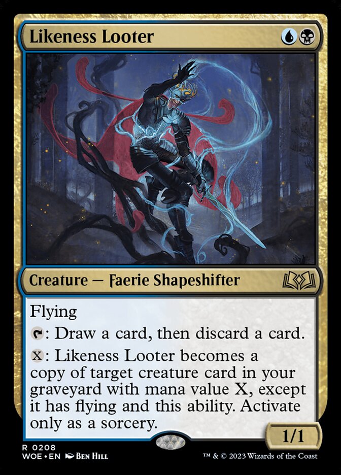 Likeness Looter (208) - Wilds of Eldraine (WOE)