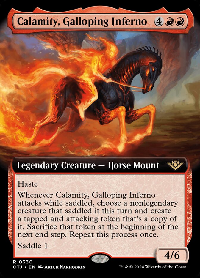 Calamity, Galloping Inferno (330) - Outlaws of Thunder Junction (OTJ)