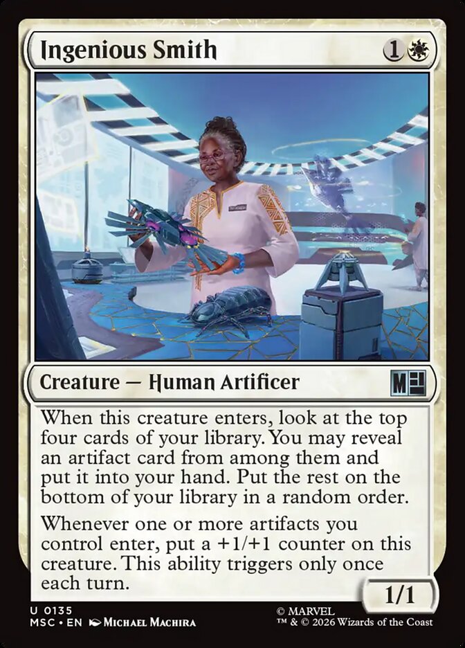 Ingenious Smith (135) - Marvel Super Heroes Commander (MSC)
