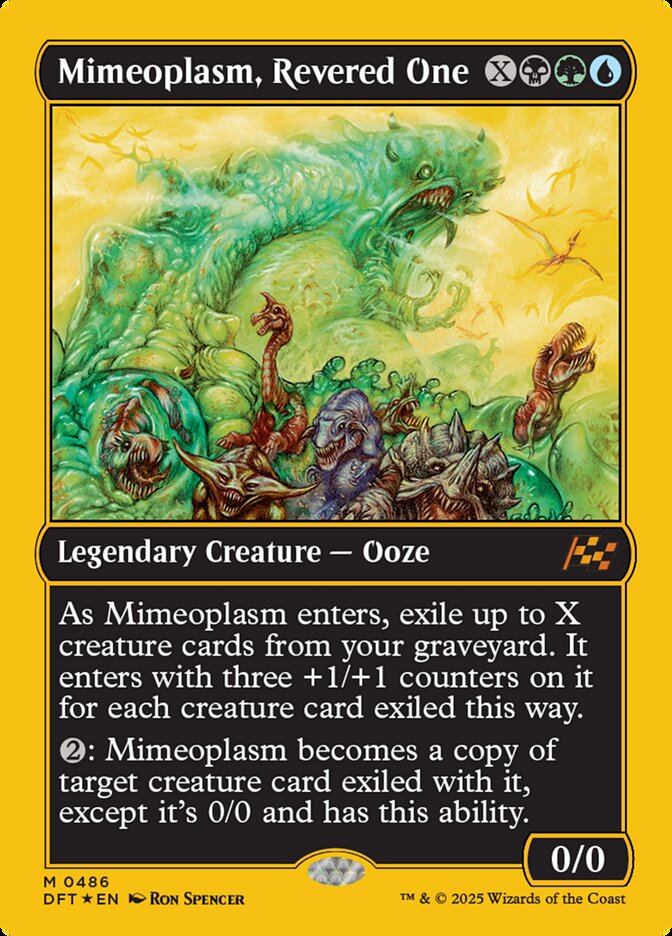Mimeoplasm, Revered One (486) - Aetherdrift (DFT)