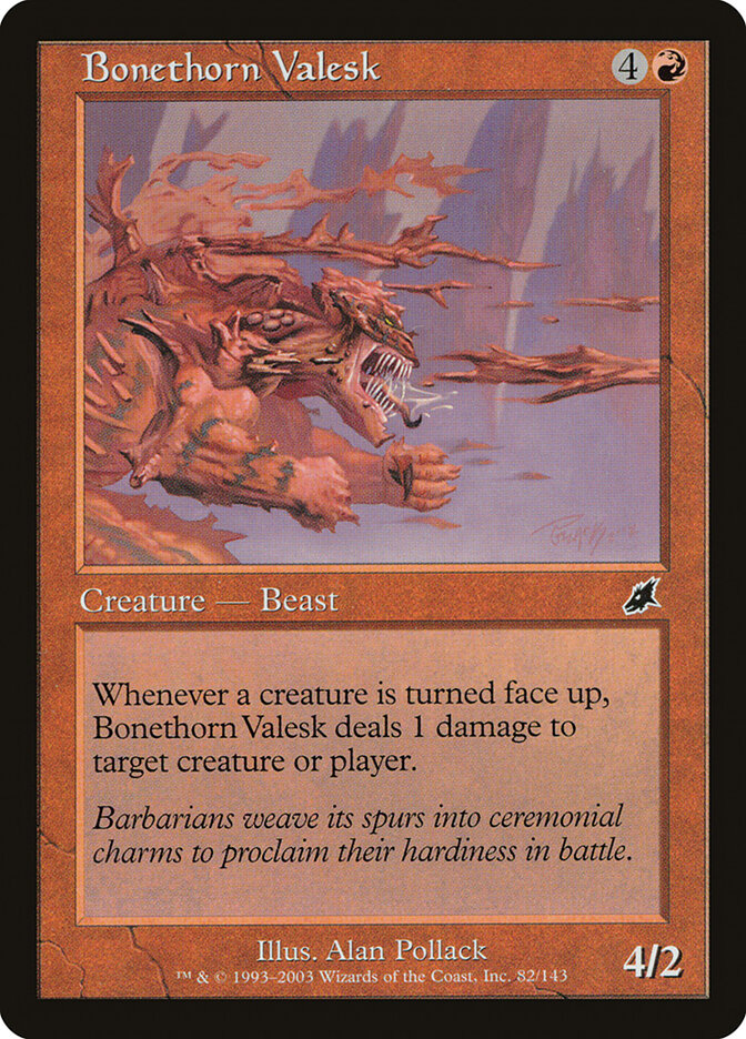 Bonethorn Valesk (82) - Scourge (SCG)