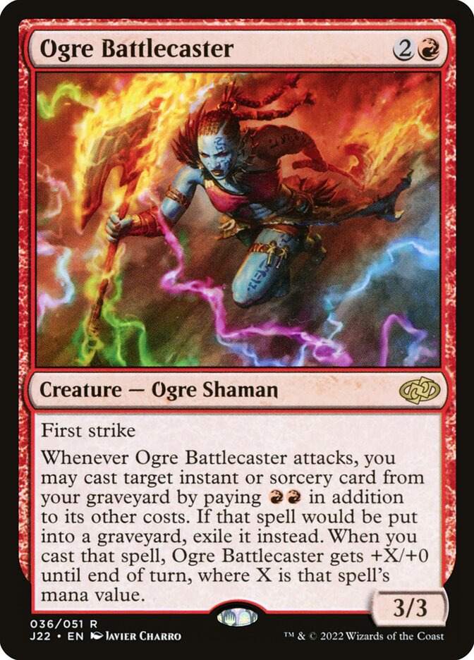 Ogre Battlecaster (36) - Jumpstart 2022 (J22)