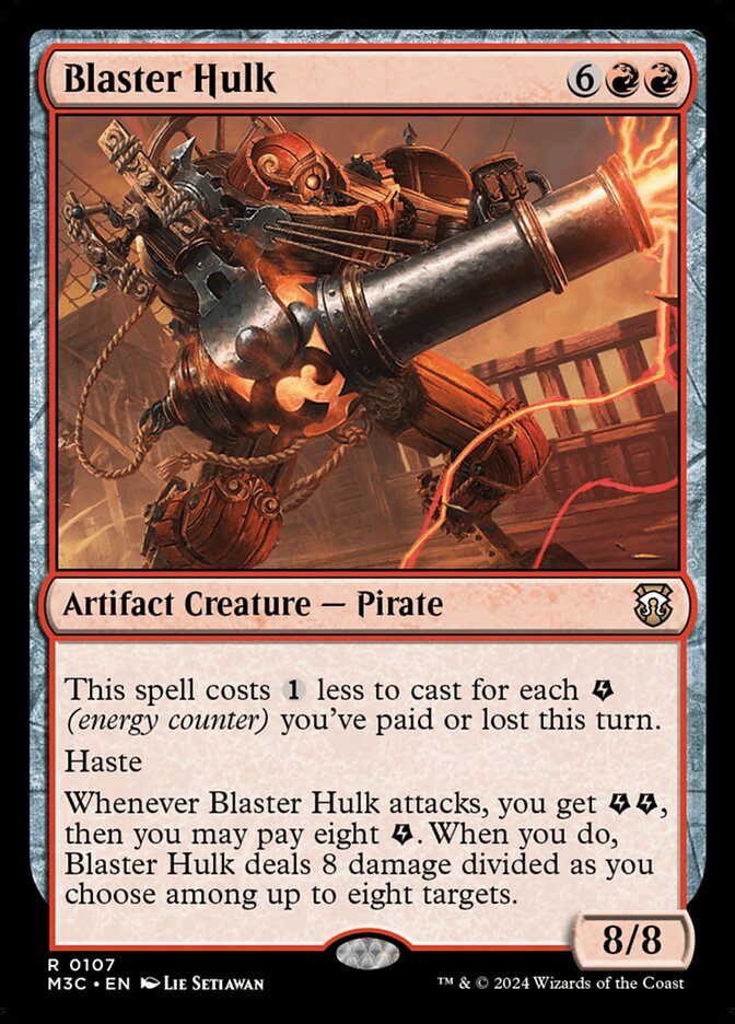 Blaster Hulk (107) - Modern Horizons 3 Commander (M3C)