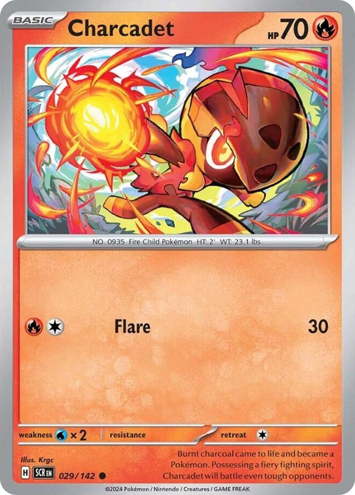 Charcadet (29/142) - Stellar Crown (SCR)