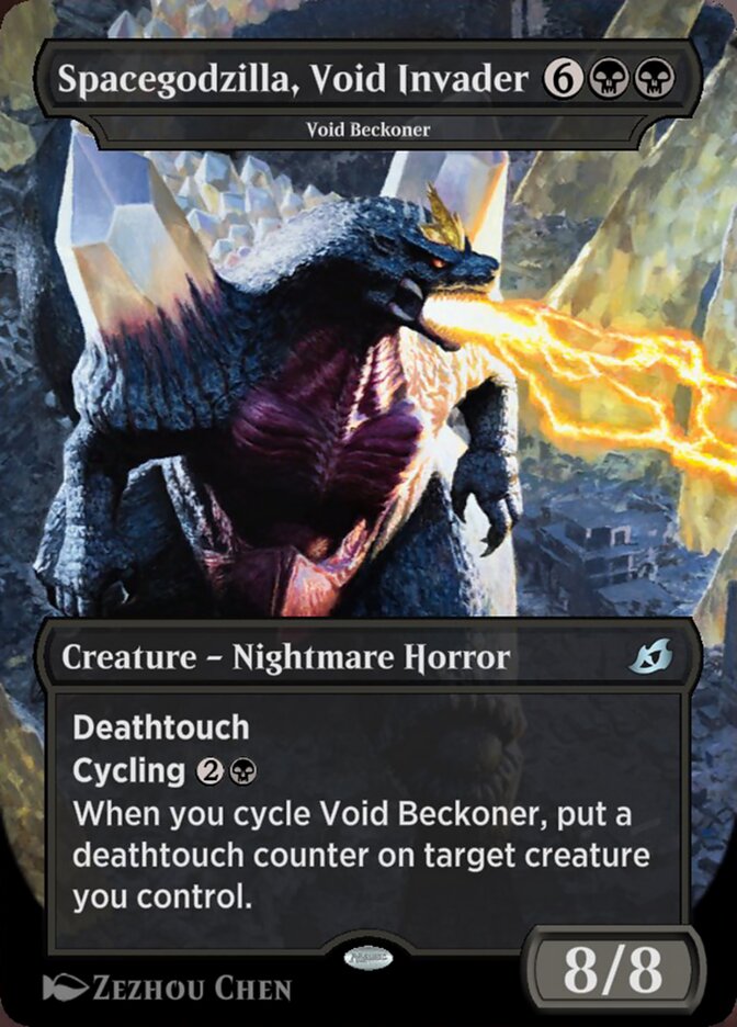 Spacegodzilla, Void Invader - Void Beckoner (373A) - Ikoria: Lair of Behemoths (IKO)