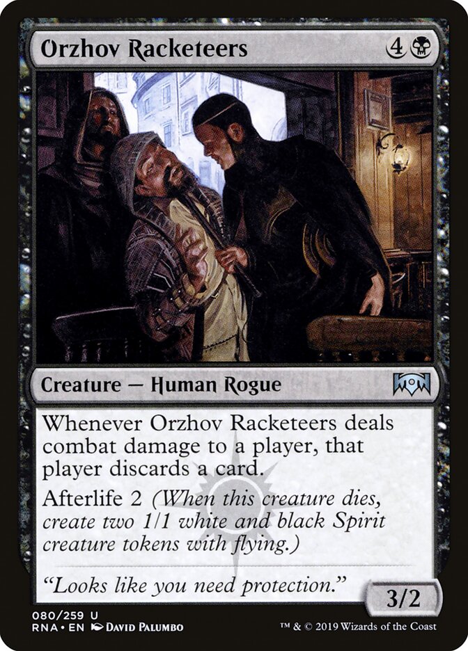 Orzhov Racketeers (80) - Ravnica Allegiance (RNA)