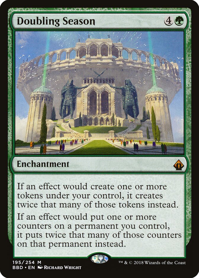 Doubling Season (195) - Battlebond (BBD)