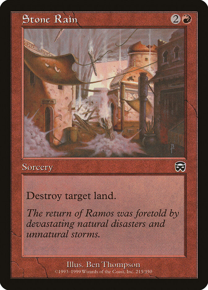Stone Rain (215) - Mercadian Masques (MMQ)