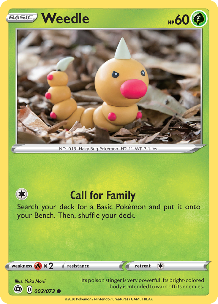 Weedle (2/73) - Champion's Path (CPA)