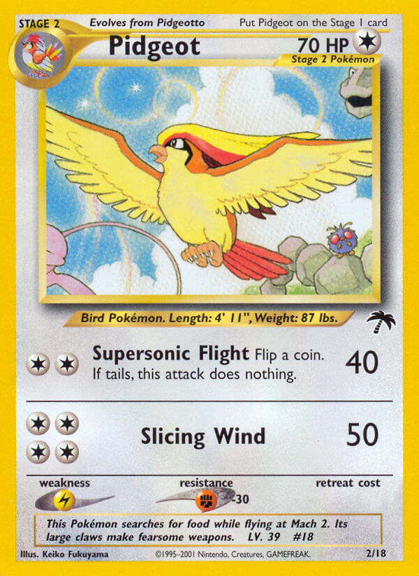 Pidgeot (2/18) - Southern Islands (SI1)