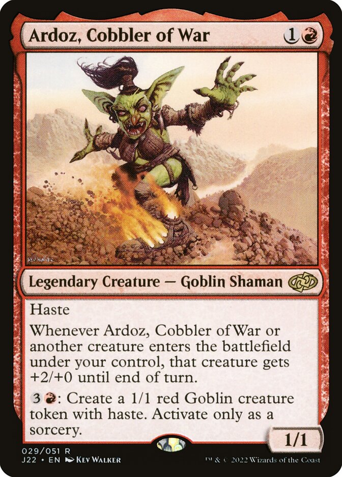 Ardoz, Cobbler of War (29) - Jumpstart 2022 (J22)