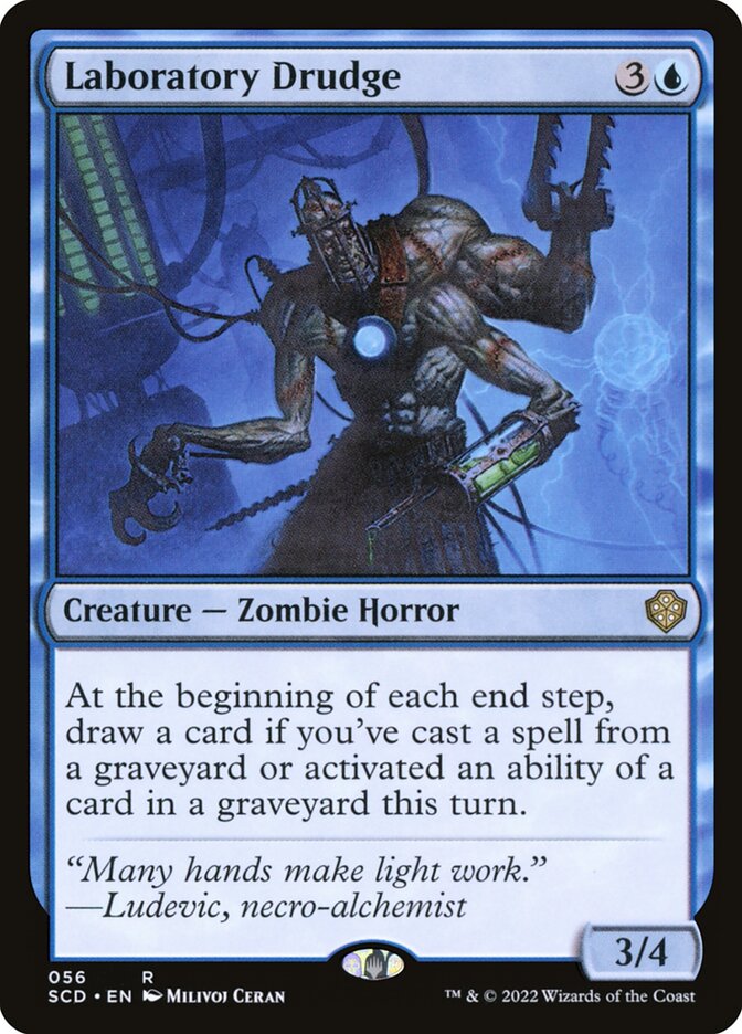 Laboratory Drudge (56) - Starter Commander Decks (SCD)